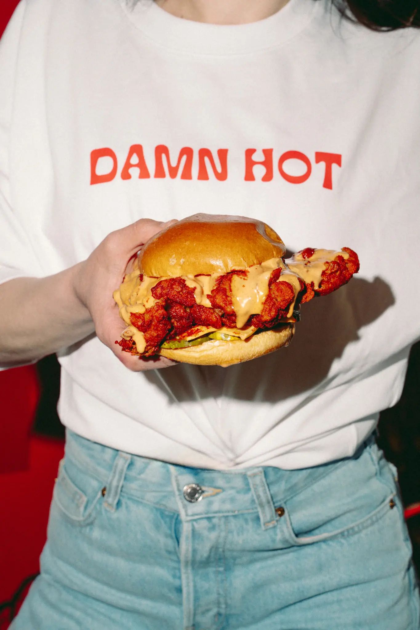 Damn Hot White Tee