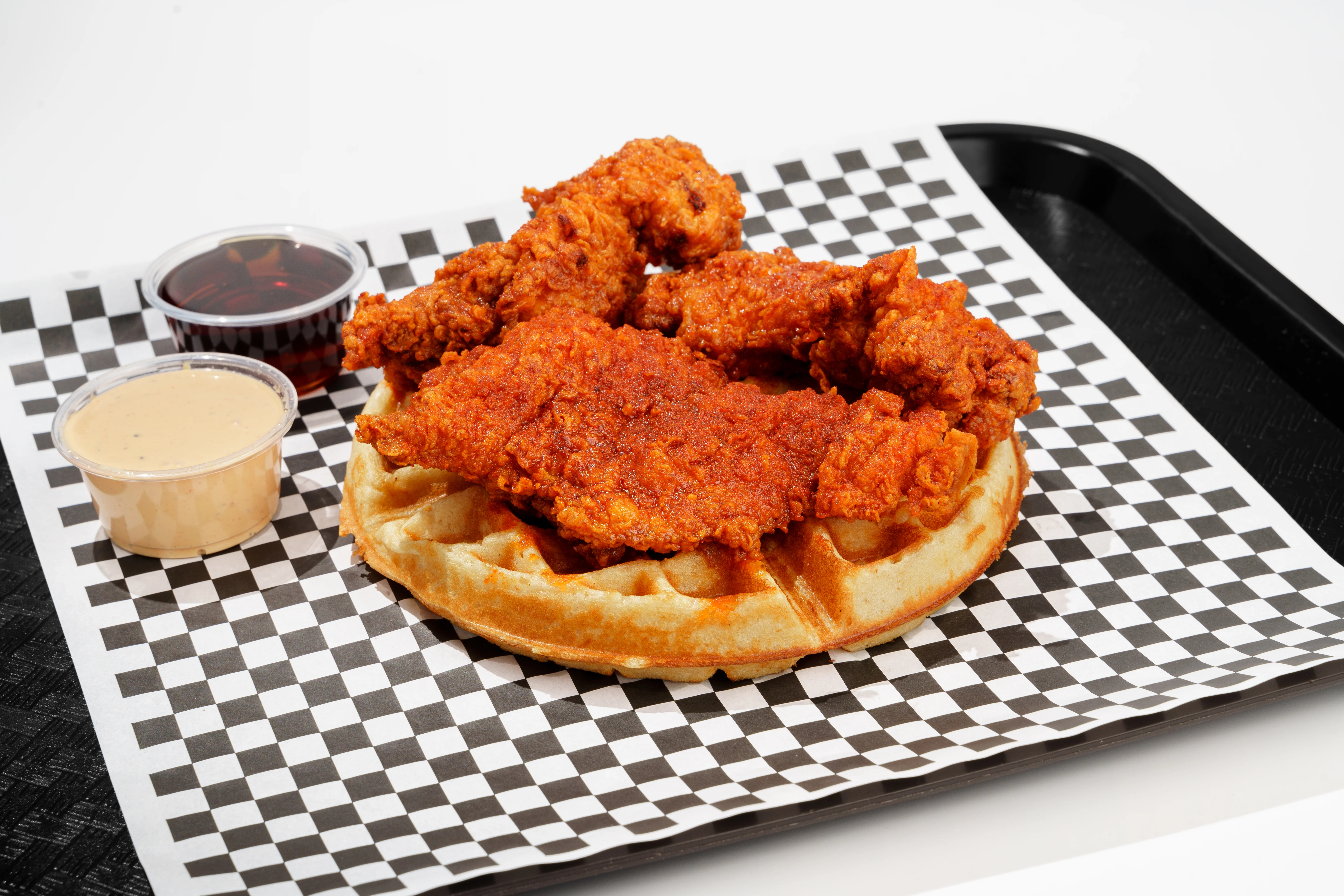 Waffle and Chicken