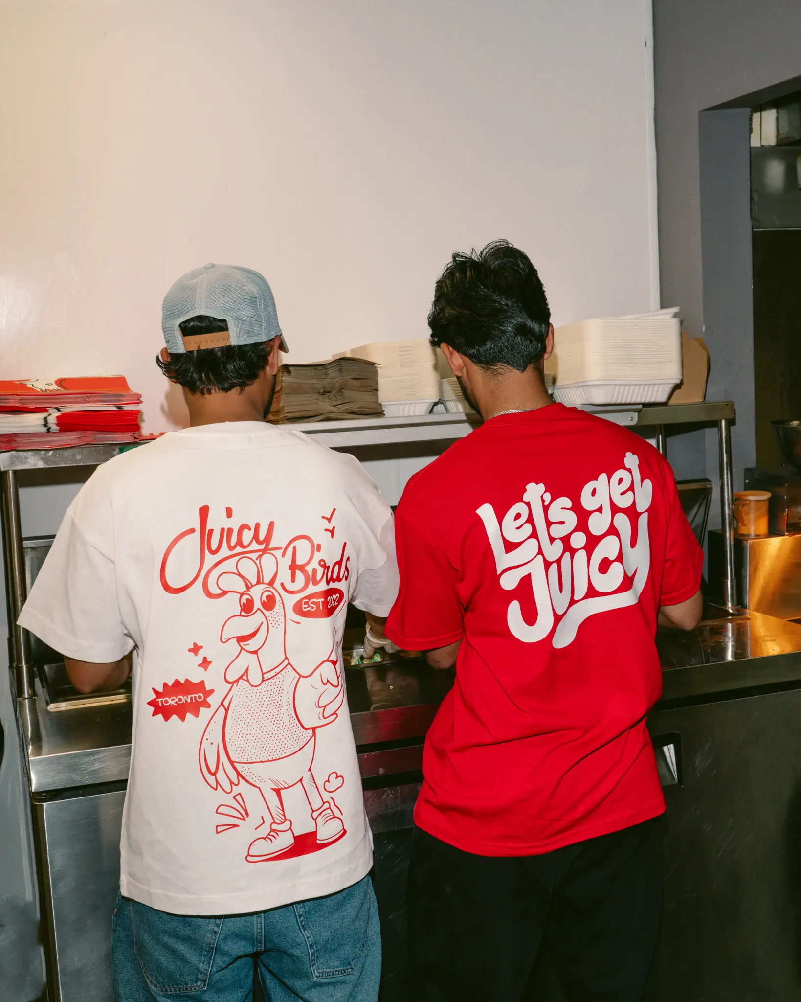 Let's Get Juicy Red Tee