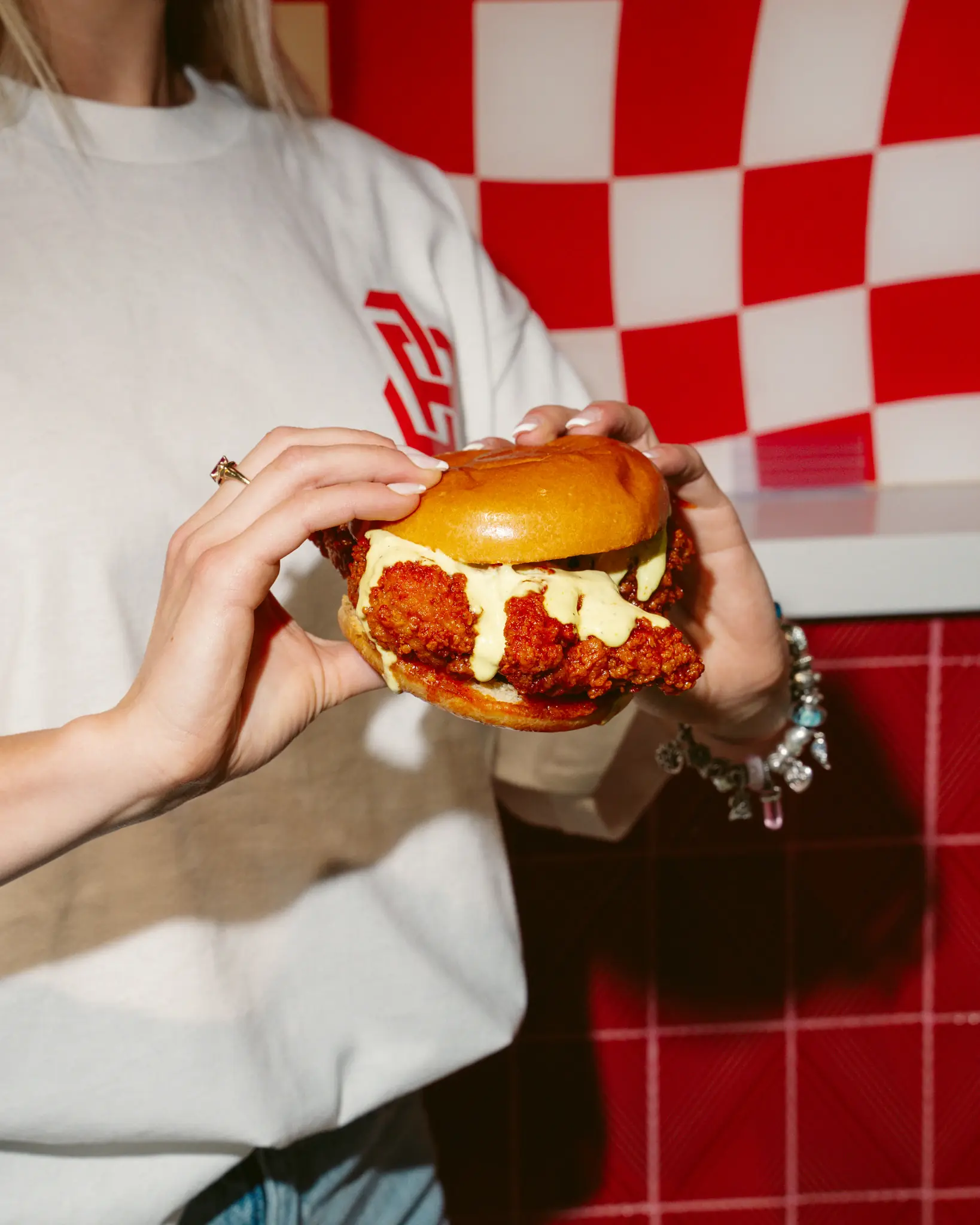 Juicy Birds chicken sandwich